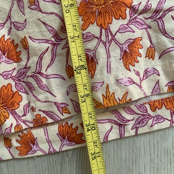 Universal Thread Puff Elbow Sleeve Dress floral bohemian size m cottage core - Picture 8 of 12